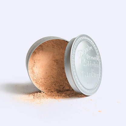 T. LeClerc Loose Facial Powder - Face Makeup Setting Powder Longwear, Blendable Mineral Minimizes Pores & Perfects Skin Tones Blurs Fine Lines Foundation, Concealer, Smoothes, Mattifies (Chair Rosee)