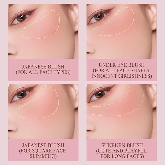 Liquid Contour Stick,Wearing Skin Tint Blush Makeup for Cheeks,Smudge Proof, Natural-Looking, Dewy Finish,Easy to Apply and Create a Natural Flush