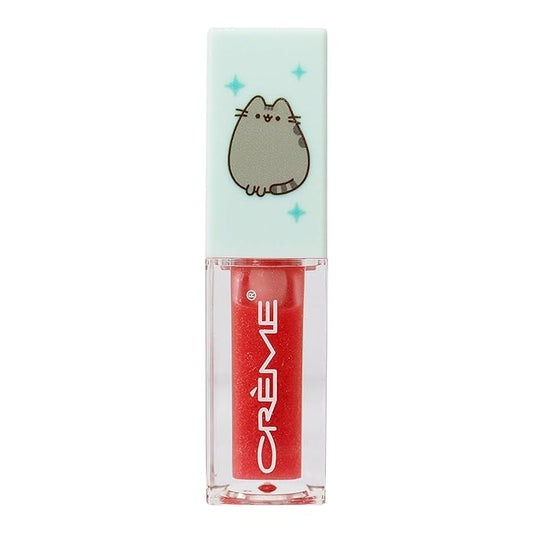 THE CRÈME SHOP X PUSHEEN Candy Glaze Lip Oil | Infused with Jojoba Oil for Deep Moisture | Limited Edition, Made in Korea | Cruelty-Free (TWINKLE STAR)