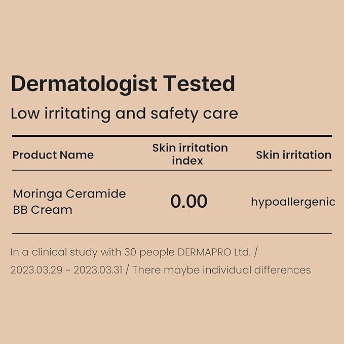 Moringa Ceramide BB Cream SPF 30 PA++ | 28 Tan | 1.87 fl oz / 53g