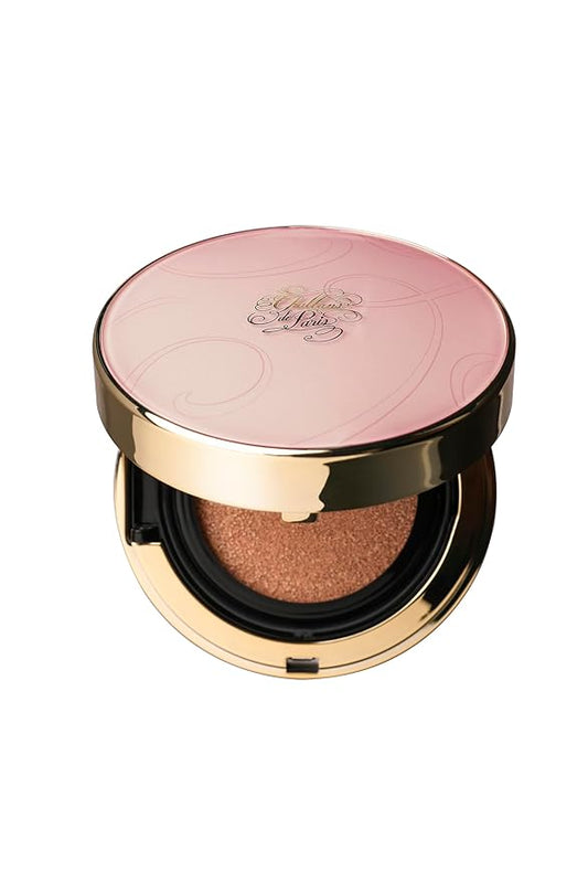[CHALLANS de PARIS] Cushion de Albarosa Cream Foundation – Semi Matte Finish, Luxurious Skin Finish, High Coverage, Long-Lasting Wear, Smooth Finish, 21 Bright Ivory, 0.53 oz