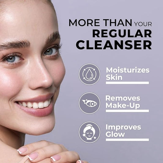 KOKOE Cosmetics Liquid Makeup Remover for Face Care, (3.38 Fl Oz) Oil Free Face Cleaner Liquid for Easy Dirt, Facial Oil and Waterproof Make up Removal, Ideal Make Up Remover for Women and Teen