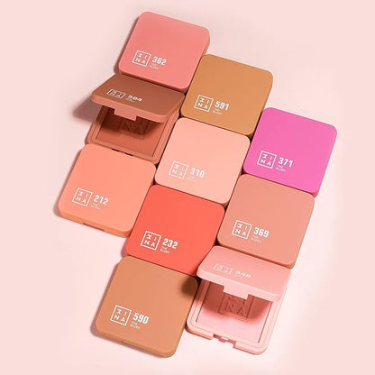 3Ina The Blush - 348 Light Pink Blush Women 0.26 oz