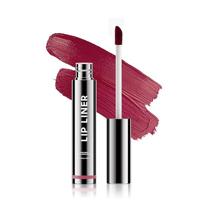 Lip Stain - Lip Liner Stain, Long-Lasting Moisturizing Lip Liner Peel Off, Waterproof Lip Tint with Matte Finish Stay On All Day, Transfer-Proof, Instant Peel Off Lip Stain (Mauve)