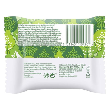 Simple Kind To Eyes Eye Make Up Remover Pads 30 Pieces