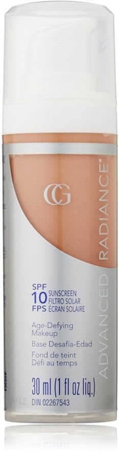 CoverGirl Advanced Radiance Age-Defying Makeup, Natural Beige [140], 1 oz (Pa...