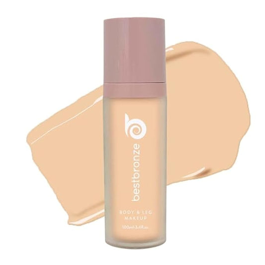 Best Bronze Bombshell Body Makeup - Tattoo Cover Up Makeup & Body Foundation Waterproof - Tattoo Concealer Waterproof for Scars, Varicose Veins Cover Up & Leg Foundation (NC11 Fair Nude)