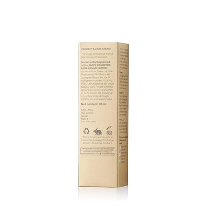 CC Cream with SPF 20 - Natural | Primes + Perfects + Protects | Anti-Aging Tinted Facial Moisturizer | Non-Oily Dewy Finish | 1.18 Fl oz/35ml