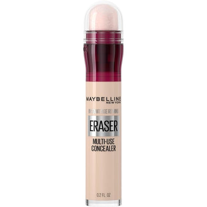 Maybelline Instant Age Rewind Dark Circles Concealer 110 Count and Fit Me Matte Poreless Foundation Light Beige 1 Count