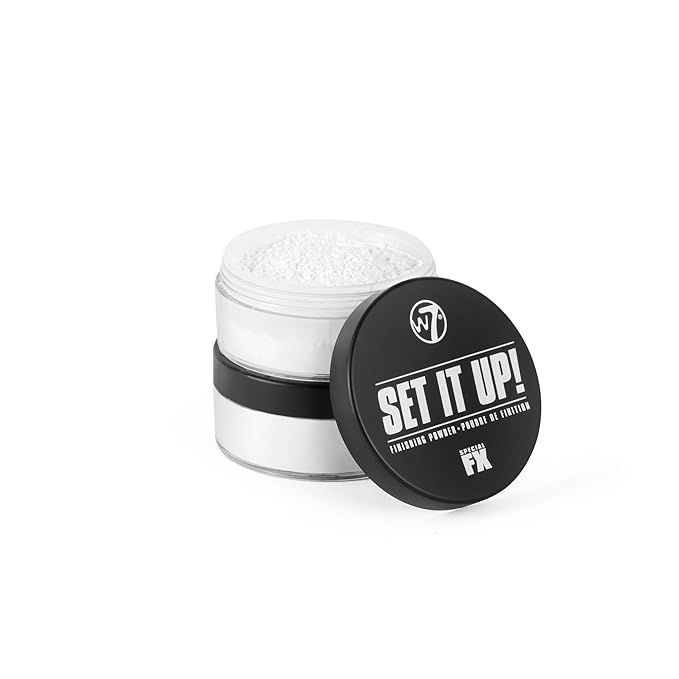 W7 Set It Up Loose Setting Powder - Weightless Translucent Blurring Powder For All Skin Tones - 2 Pack