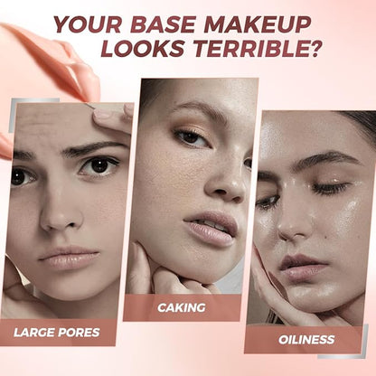 SACE LADY Mattifying Primer Blurs Pores and Fine Lines, Smooths & Hydrates Skin, Helps Foundation Base Makeup Longer for Lasting Matte Natural Finish