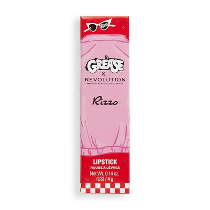 Revolution Beauty x Grease Lipstick Rizzo, 1 Count (Pack of 1), red