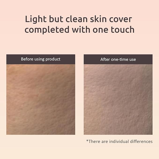 MOONSHOT KOREA Conscious Fit Cushion Foundation Flawless Coverage,Glass skin,Long-Lasting, Lightweight, Buildable Coverage,k-beauty (17N Cosmic Latte, [refill] Conscious Fit Cushion)