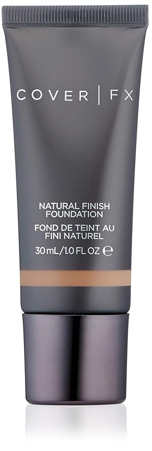 Cover FX Natural Finish Foundation: Water-based Foundation that Delivers 12-hour Coverage and Natural, Second-Skin Finish with Powerful Antioxidant Protection - G90, 1 Fl Oz