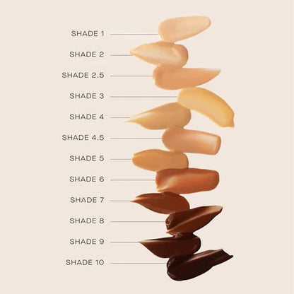 Summer Fridays Sheer Skin Tint - Skin Tint with Hyaluronic Acid - Helps Diminish Uneven Skin Tone - Sheer to Light Coverage - Shade 1 - Fair with Neutral Peach Undertones (1 Fl Oz)