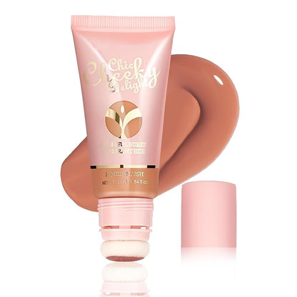Liquid Blush, Cream Blush for Cheeks, Matte Natural Blush, Lightweight, long-lasting, highly pigmented formula blushes for women. (#03, 25ml)