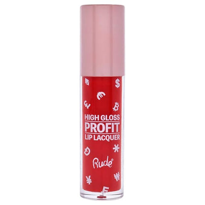 Rude Cosmetics High Gloss Profit Lip Lacquer - Ethereum Lip Gloss Women 0.141 oz