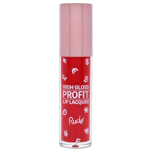 Rude Cosmetics High Gloss Profit Lip Lacquer - Ethereum Lip Gloss Women 0.141 oz