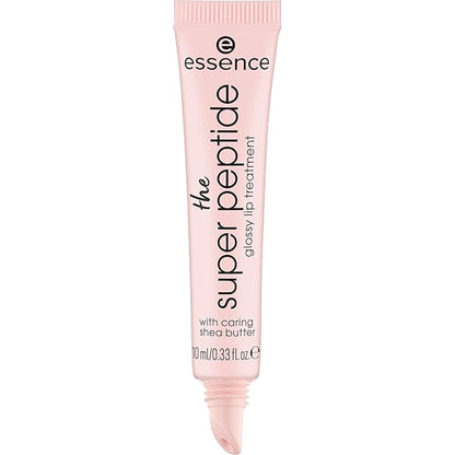 essence | The Super Peptide Glossy Lip Treatment | Hydrating, Nourishing and Non-Sticky | Vegan, Gluten Free and Cruelty Free (01 | Peptacular!)