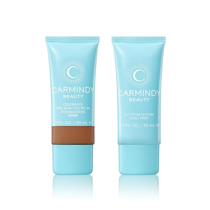 Celebrate the Skin You're In Foundation Deep + Lit From Within Prep