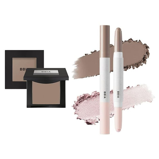BBIA Last Blush (08 PEANUT BLOSSOM) + Last Contour Stick (02 COOL DETAIL) BUNDLE SET