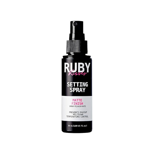Ruby Kisses 24Hr Never Touch Up Matte Finish Setting Spray 1.69 Fl Oz