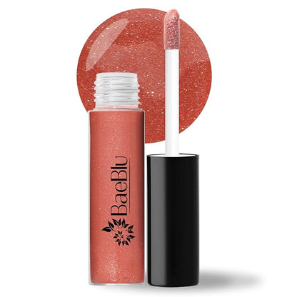 Organic Vegan Lip Gloss, 100% Natural Non-Toxic Moisturizing Ingredients, Plumeria