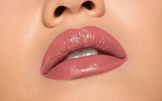 Pupa Milano Vamp! Extreme Colour Lipstick With Plumping Treatment - For Fuller, Defined Lips - Adds Incredible, Deep Color To Lips - Soft Texture Adheres Perfectly - 206 Toasted Rose - 0.123 Oz
