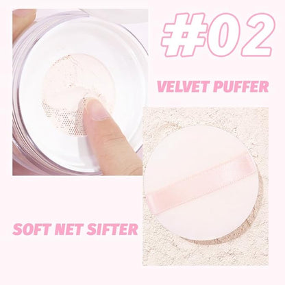 Drying Powder Setting Powder, Soft Finishing Powder - Lightweight Oil Control, Long Lasting, 8 oz (Natural, Normal)