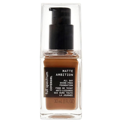 COVERGIRL Matte Ambition All Day Foundation, Deep Neutral 1, 1.01 Ounce