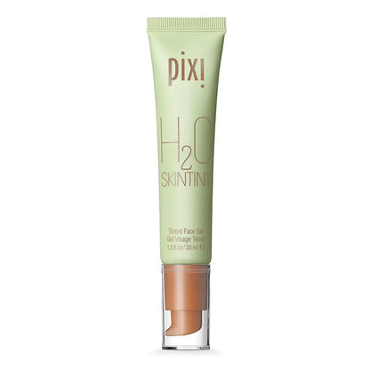 Pixi Beauty H2O SkinTint Tinted Face Gel, 1.2 fl oz / 35 ml, Nutmeg