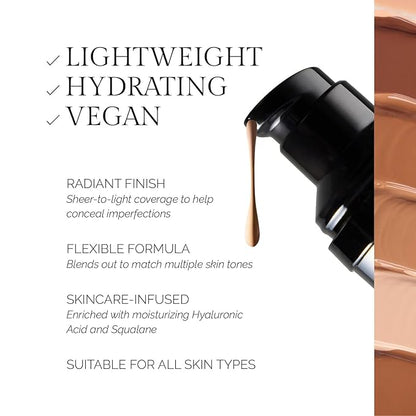 OFIR Sheer Skin Hydrating Tinted Moisturizer | Makeup Tinted Moisturizer | Breathable, Lightweight Hydration | Skincare | Vegan, Sheer Coverage, Evens Complexion | Millet - Tan to Deep 1 FL OZ