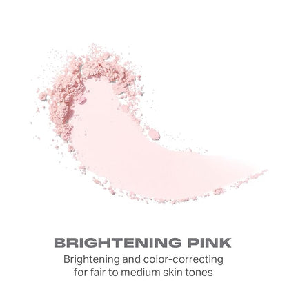 Morphe Bake & Set Setting Powder - Lightweight, Talc-Free Finishing Powder for Face Makeup with a Soft, Natural Finish - Minimizes Shine for Up to 24HR - Brightening Pink (0.31 oz)