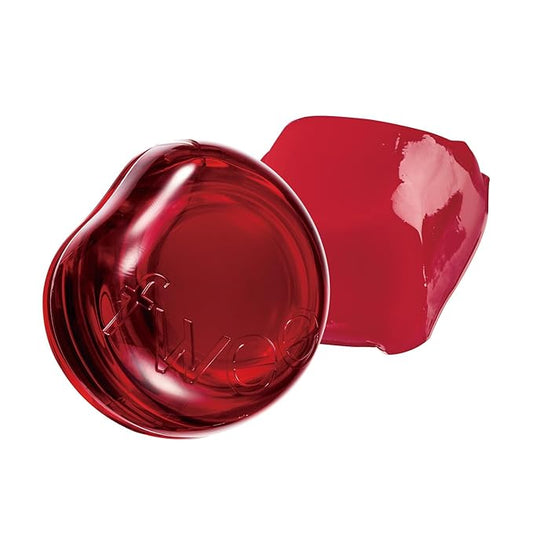 Glowy Jelly Pot | Dewy Jelly Lip & Blush Color, Tinted Glow Balm, Dewy Buildable Finish – Squeezed (Vibrant Red) | 0.14 oz