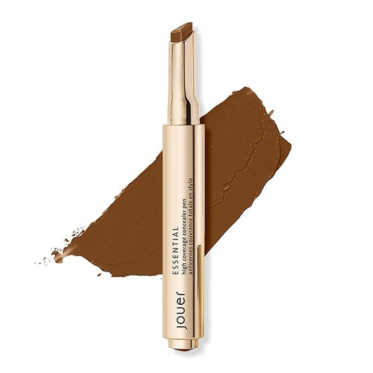 Jouer Essential High Coverage Crème Concealer Pen | Medium to Full Coverage | Healthy Ingredients | Paraben, Gluten & Cruelty Free | Vegan Friendly
