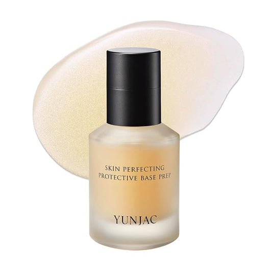 Skin Perfecting Protective Base Prep (1.35 fl oz) - Grip Primer, Skin Perfecting Korean Makeup Base. Silicone Free Serum texture Base for Glowing and Long-Lasting Makeup