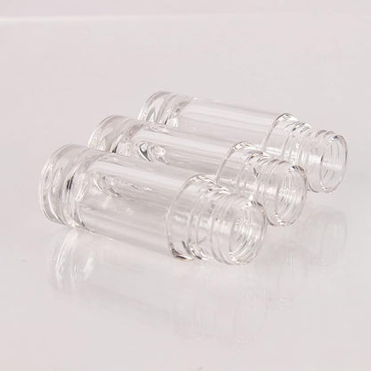 COSIDEA 50pcs Empty White 6ml big doe foot wand lip gloss tubes Round Chunky lipgloss tubes containers wholesale with thick large wand