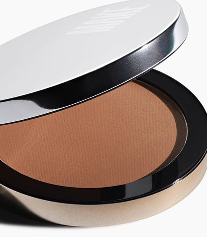 MAKE Beauty Diffusion Set, Translucent Setting Powder - Pressed Face Powder Compact for Smooth Matte Complexion. Sheer Coverage Finishing Foundation for Excess Oil. Shade - Medium/Deep