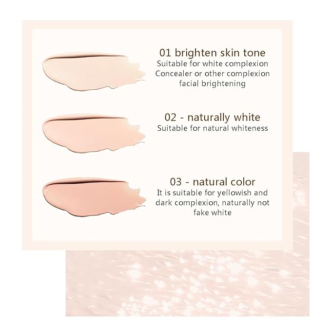 2 in 1 Foundation Anti-Wrinkle Concealer with Built-in Brush, Novo Foundation and Concealer Double Head Makeup Stick, Waterproof Long Lasting Anti-Wrinkle Concealer Foundation (3Pcs-Mix)