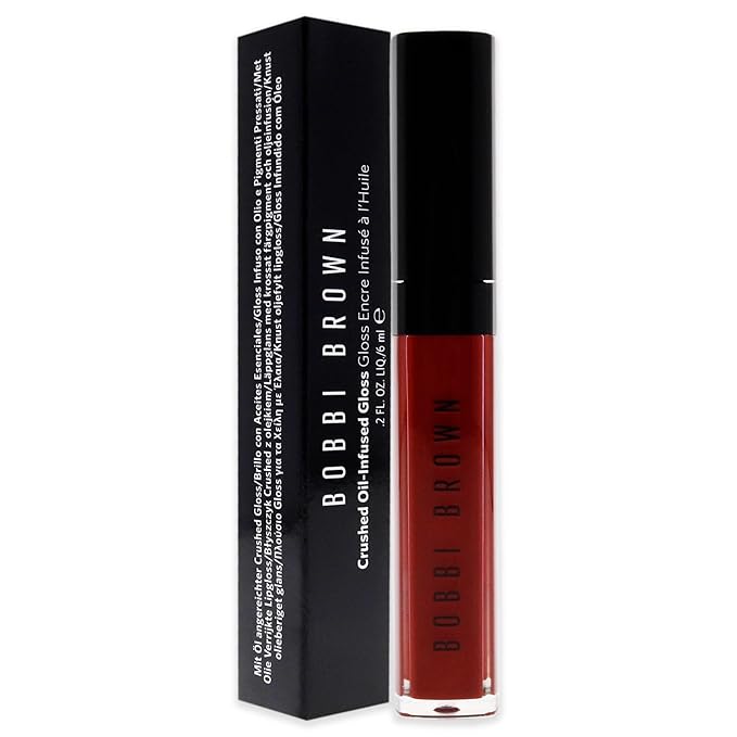 Bobbi Brown Crushed Oil-Infused Gloss - Rock and Red Women Lip Gloss 0.2 oz