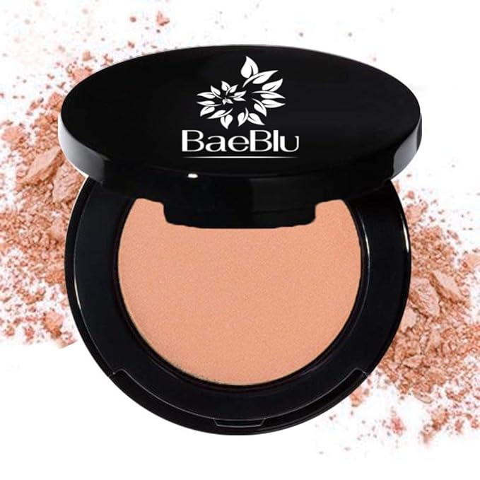 Organic Blush 100% Natural Pressed Mineral Powder, Made in the USA, Avalon