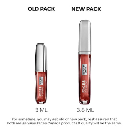Beyond Shine Lip Gloss - Baebe 03 | High Shine Non-Sticky Formula for Smooth, Glossy Finish | Moisturizes & Enhances Natural Lip Color | Lightweight Wear | 0.114 Fl Oz (3.8ml)