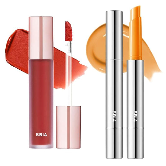 BBIA Last Velvet Tint (V02 EXTRA BOUNCE) + Over Glaze Stick (07 HONEY GLAZE) BUNDLE SET