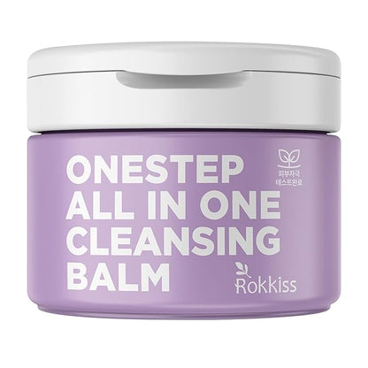 One Step Makeup Remover Cleansing Balm (5.1fl oz) - Korean Facial Cleanser for Eyes, Lips and Face, Gentle, Cruelty-Free Formula