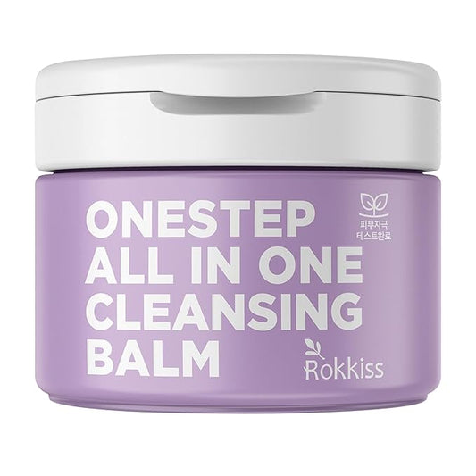 One Step Makeup Remover Cleansing Balm (5.1fl oz) - Korean Facial Cleanser for Eyes, Lips and Face, Gentle, Cruelty-Free Formula