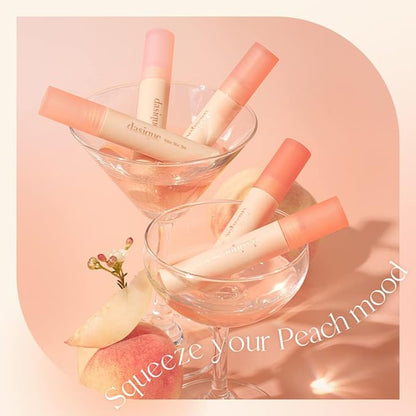 dasique Water Blur Tint #02 Just Peach I Vegan, Cruelty-free I Non-sticky, Non-greasy, Watery Formula Transforming Into a Silky Finish