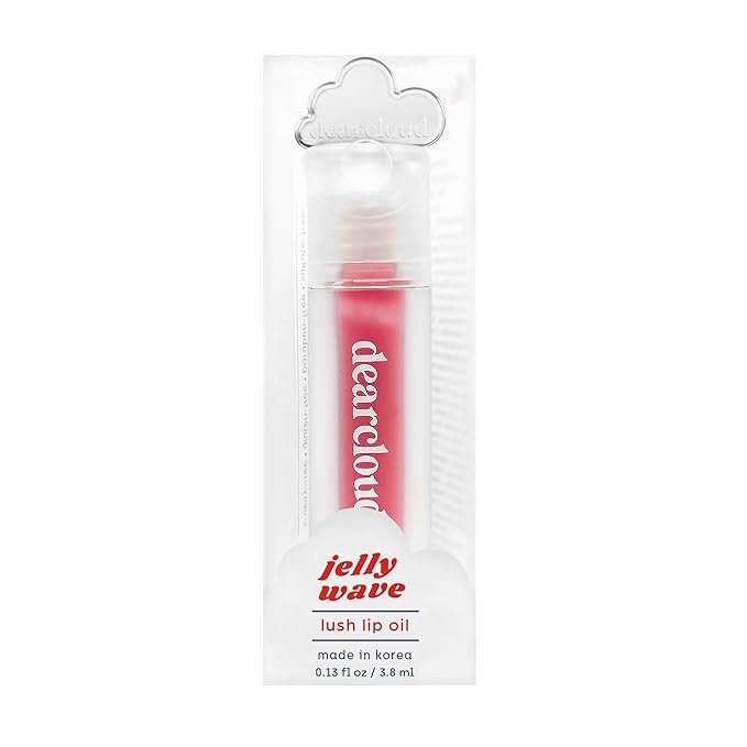 Jelly Wave Lush Lip Oil – Tinted Lip Gloss and Lip Gloss for Women - Korean skincare essential – Lip Oil for Women with Collagen - Dreams (0.13 oz)