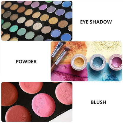 Hemoton DIY Eyeshadow Palette,Small Empty Magnetic Makeup Palette,Makeup DIY Pallet,Portable ABS Storage Case for Eyeshadow,Blush,Powder,and More