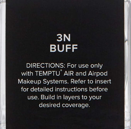 TEMPTU Perfect Canvas Airbrush Foundation Airpod: Anti-Aging Long-Wear Makeup, Buildable Coverage Semi-Matte, Natural Finish