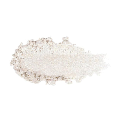 KimChi Chic Pearl Gone Wild Highlighter - Pressed Shimmer Powder for Face & Body, Iridescent Glow, with Mirror, Cruelty Free, Hope Blue Iridescent 0.32oz